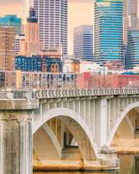 Minneapolis city skyline